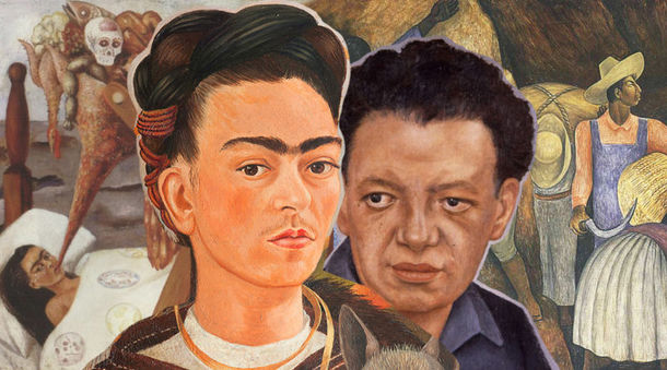 Первая в мире объединенная выставка работ художников Фриды Кало и Диего Риверы открылась в Музее Фаберже
